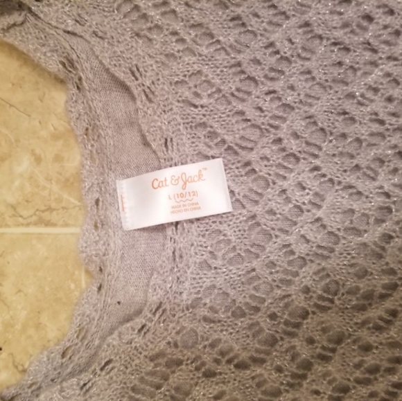 Grey lace mini dress - Picture 2 of 3